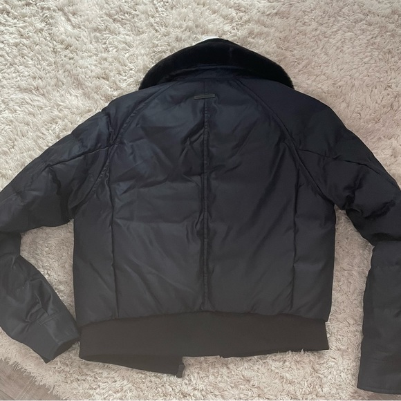 Armani exchange blue bomber jacket size extra small - Picture 1 of 4